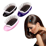 Portable Electric Ionic Hairbrush Negative Ions Hair Comb Brush Hair Modeling Styling Hairbrush - starlife2000